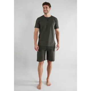 Tom Tailor Shorty Dallas in grün-dunkel-multicolor1 | Gr.: XL