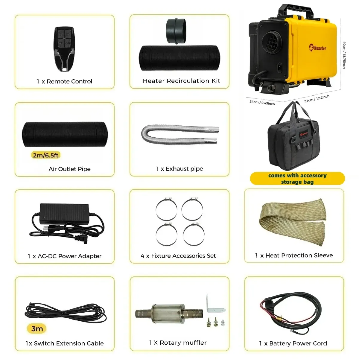 8KW 12V 220V Tragbare Diesel Lufterhitzer Mit Bluetooth APP Auto Thermostat Parkplatz heizung für RV Camper zelt Garage Hause