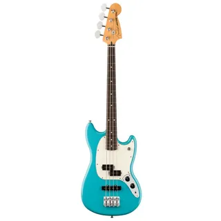 Fender Player II Mustang Bass PJ RW Aquatone Blue
