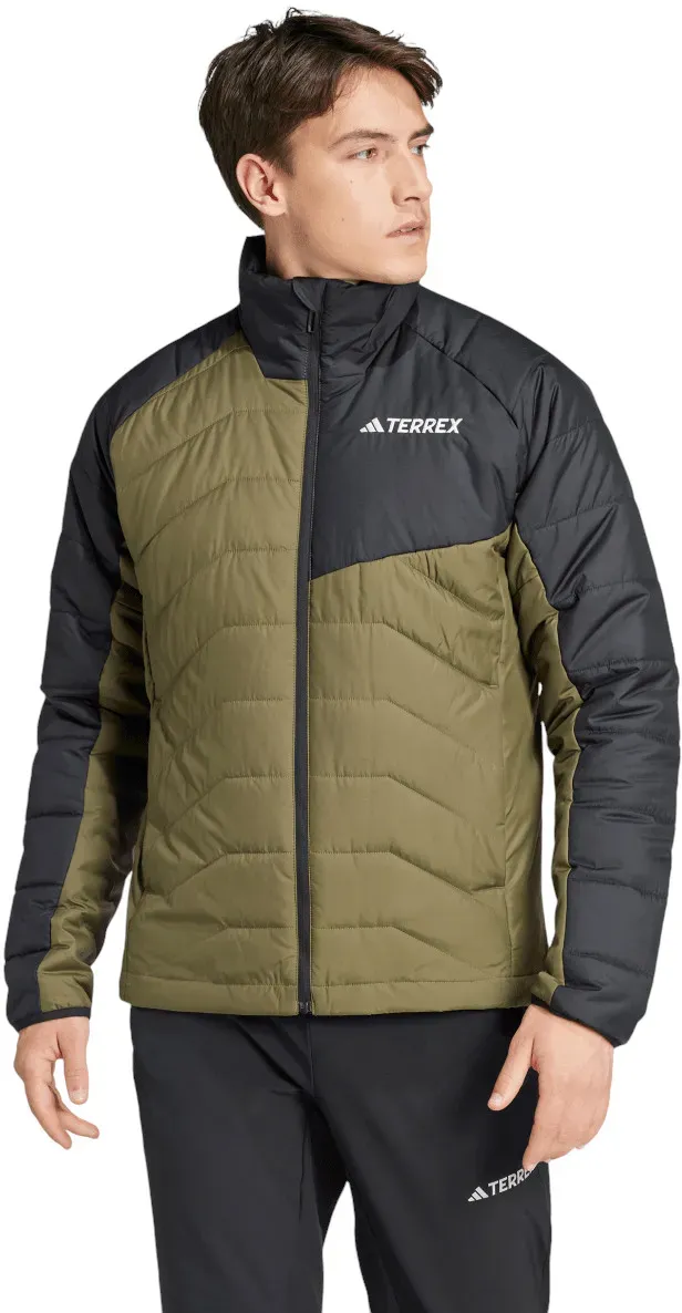 adidas Isolationsjacke Terrex Multi Insulated (Wanderjacke) olivegrün/schwarz Herren