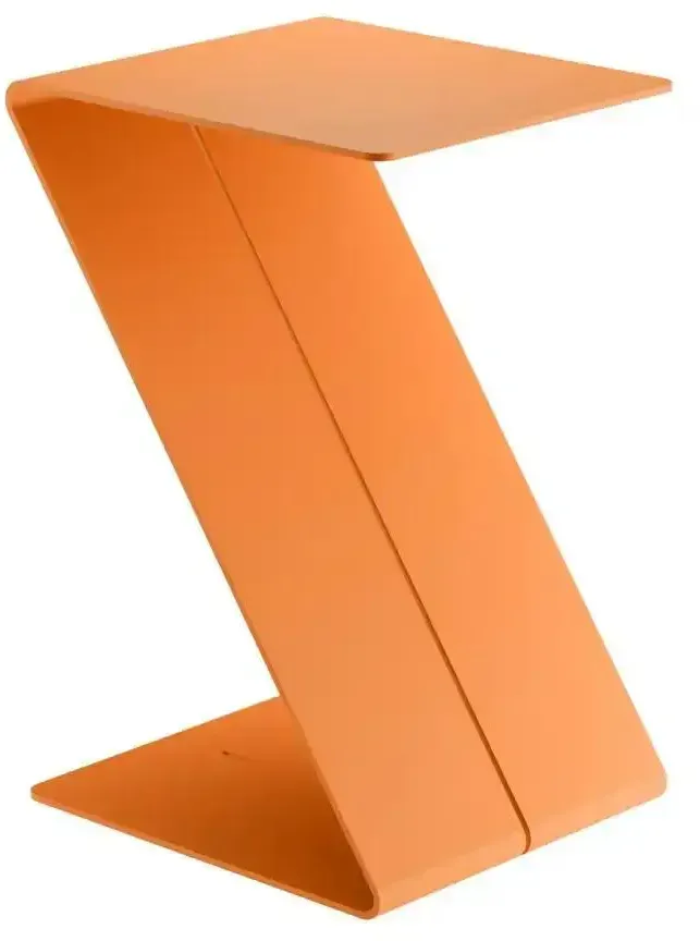 Eisenherz Beistelltisch   ¦ orange ¦ Maße (cm): B: 30 H: 60