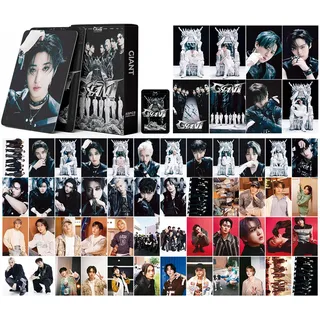 Stray Kids Lomo Karten 54Pcs,Kpop Stray Kids Photocard,Lomo Cards,Stray Kids Giant Neue Album Card Stray Kids Karten Kpop StrayKids Fotokarten