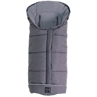 Kaiser Thermo-Fleece Fußsack Pooly für Joie-Kinderwagen - Schwarz Melange