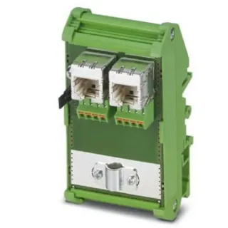 Phoenix Contact 2903532 RJ45 Netzwerk Y-Adapter S/FTP Grün 1St.