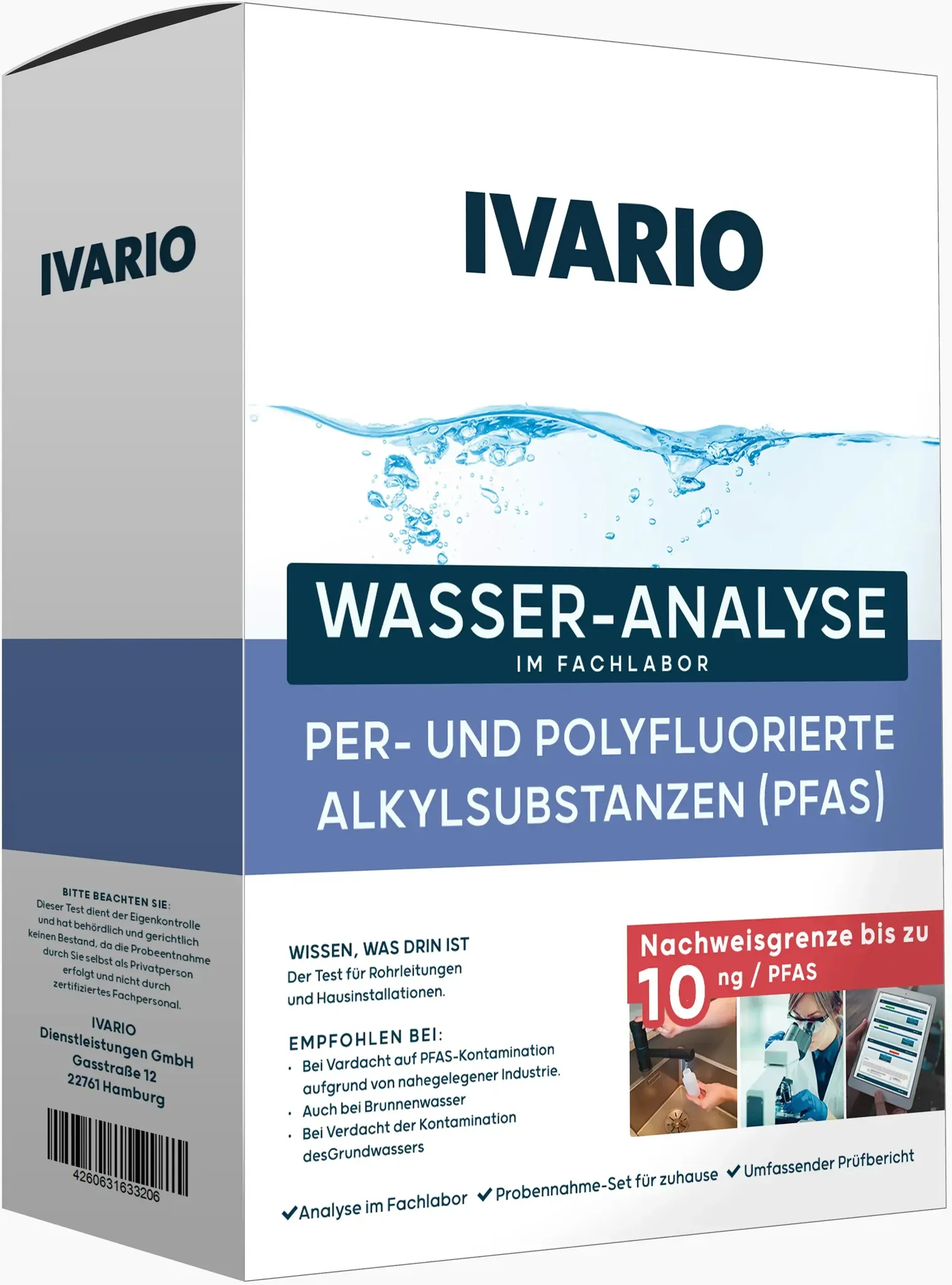 PFAS Wasseranalyse