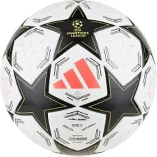 adidas UCL 24/25 League Phase League J290 Kids Ball White / Black / Platinum Metallic / Team Solar Yellow 5