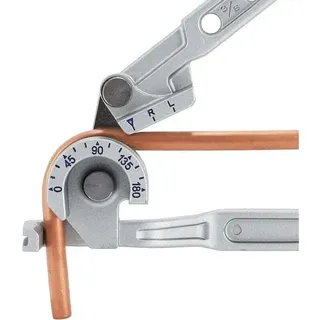 3-in-1-rohrbiegegerät (manuell) Für 1/4", 5/16" Und 3/8"-rohre Mit Einem Biegewinkel Von 0–180° Für Kupfer, Messing, Aluminium Und Baumetalle