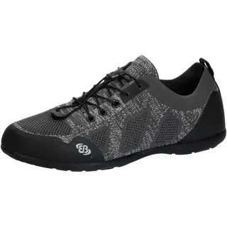 Brütting Unisex Cargados Barfußschuhe, Schwarz/Grau, 40 EU