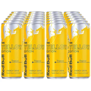 Red Bull Energy Drink Yellow Edition Tropical 24x 250ml EINWEG