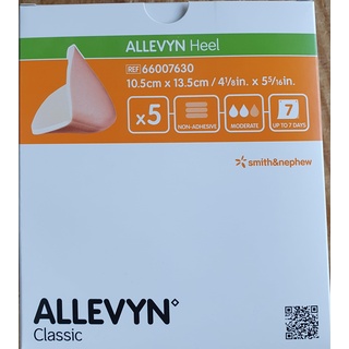 Smith & Nephew Allevyn Non-Adh Heel Pack 5 Pflaster