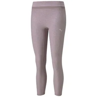 Puma Yoga Studio Yogini Luxe Mesh Inset Hw 7/8 Leggings - Quail Heather - M