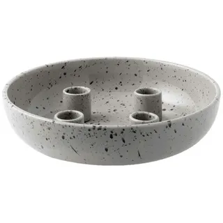 Storefactory Scandinavia Kerzenständer Kerzenhalter GRANHOLMEN natur, Ø 21 cm beige