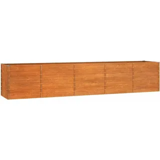 400 x 80 x 77 cm Cortenstahl