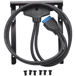 Asyduey USB 3,0 Frontpanel HUB Panel Fuer Einschuebe Floppy 2X USB A- Buchse NEU