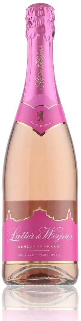 Lutter & Wegner Gendarmenmarkt Rosé Sekt halbtrocken 11% Vol. 0,75l