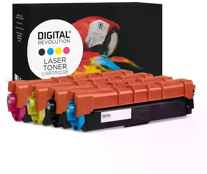 4 Digital Revolution Toner ersetzt Brother TN-248 Multipack KCMY