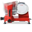 Gasfrit – Aufschnittmaschine, professionelle elektrische Aufschnittmaschine, Aluminium/Edelstahl, 250 mm Scheibe, 150 W