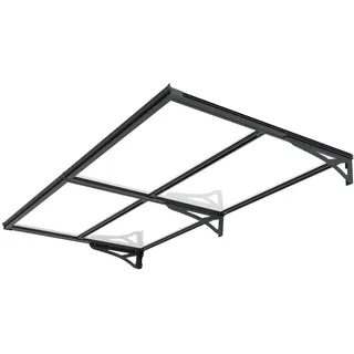 Trendline Vordach Trend Line 200 x 15 cm grau