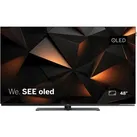 Loewe We. See 48 OLED Coal Black (48", OLED, 4K), TV, Schwarz, Blau