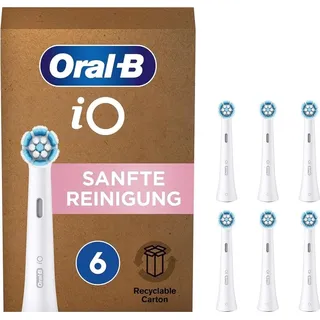 Oral-B iO Sanfte Reinigung Aufsteckbürste weiß 6 St.