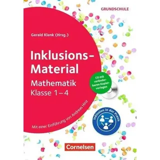 Inklusions-Material Grundschule - Klasse 1-4 Mathematik - Buch mit CD-ROM
