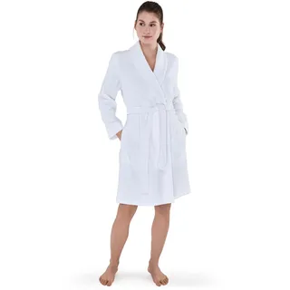 Möve Bademantel Homewear Schalkragen Velours