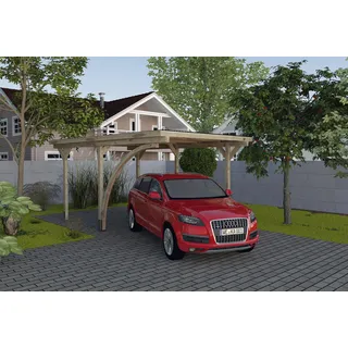 Weka Einzelcarport 606 A Gr.1 300 x 500 cm