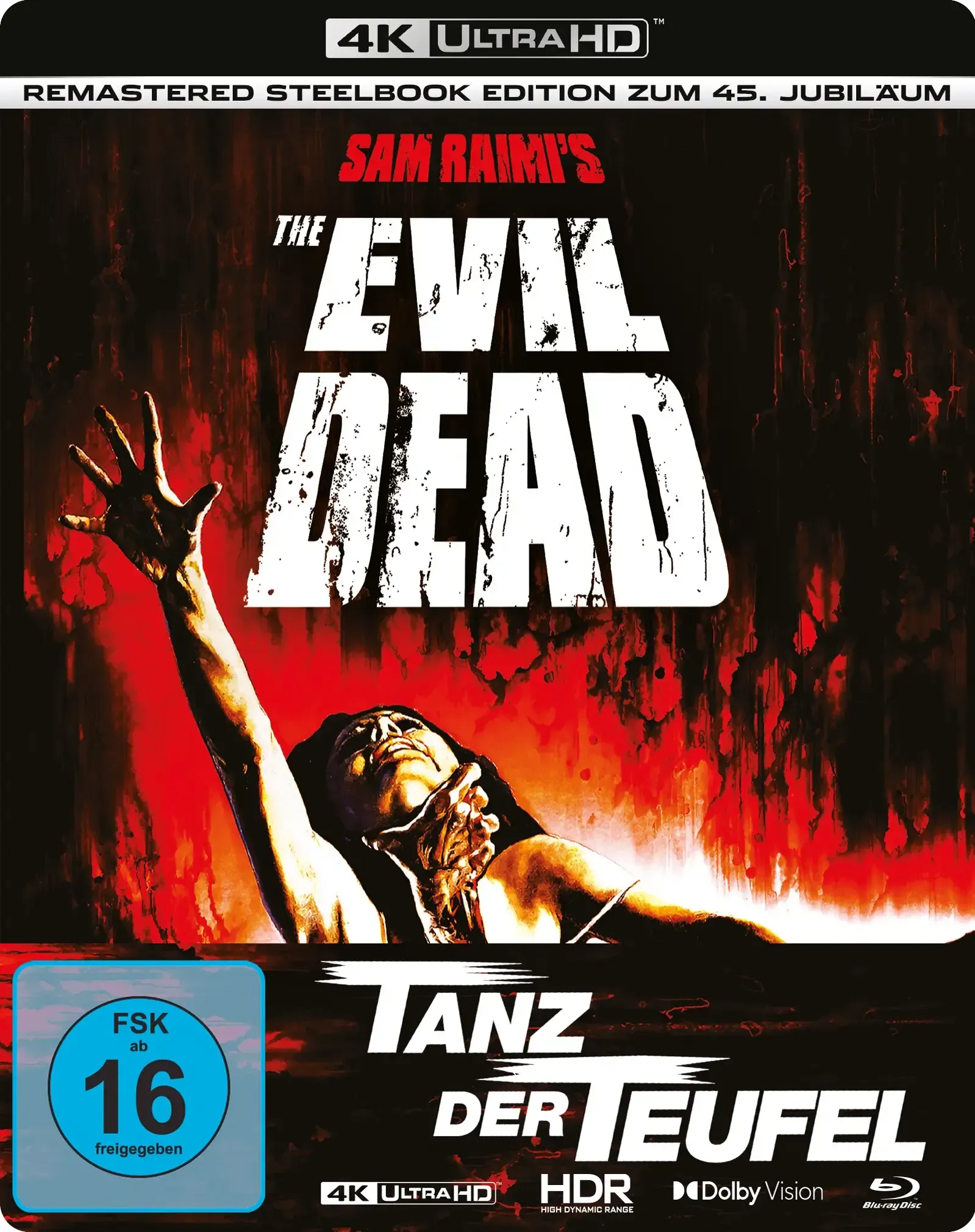 Tanz der Teufel (45th Anniversary Steelbook, Remastered 4K-UHD+Blu-ray)(Shop exklusiv)