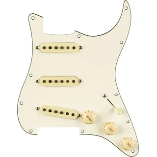 Fender '65 Strat Pre-Wired Pickguard Parchment - Single Coil Tonabnehmer für Gitarren