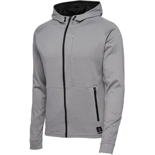 hummel Interval ZIP HOODIE GREY melange - 2XL