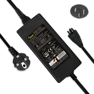 LEICKE 6A Ladegerät für 36V/42V Bosch Active/Performance Line E-Bike Akku mit Active Line/Active Line Plus/Cargo Line/Classic+ Line/Performance Line/Line CX/Line Speed-Schnellladegerät