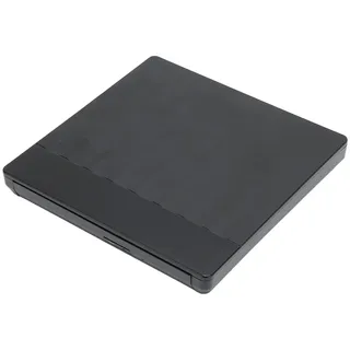 Externes DVD-Laufwerk, USB3. 0 Typ C USB C Tragbarer DVD-Player, Tragbarer CD-DVD-ROM-Player für Optische Laufwerke, Leser, Brenner, Brenner für Windows, für Linux, für OS X(Schwarz)
