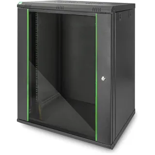 Digitus 19" Wandgehäuse Dynamic Basic Serie 16HE 600x450mm schwarz