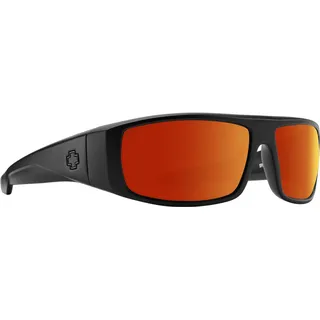 Spy Optic Logan Ansi Rx Matt Black/Happy Boost Polar Orange Spiegel One Size, Ansi Rx Spiegel, Mattschwarz / Happy Boost Polar Orange, Einheitsgröße - Einheitsgröße