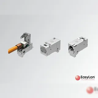 EasyLan fixLink SL RJ45 Keystone Modul Cat.6A geschirmt