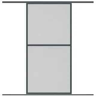 empasa Fliegengitter mit Aluminiumrahmen 120 x 240 cm Weiß