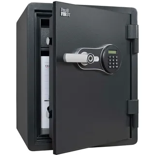 Profirst Feuerschutztresor FireGuard 60 Elektronikschloss mit Fingerprint