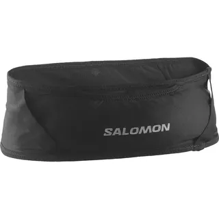 Salomon Pulse Unisex-Gürtel, Eng anliegende Passform, Intelligente Verstaulösung, Outdoor-Vielseitigkeit, Schwarz, L