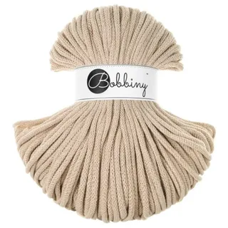 Bobbiny Premium Bastelschnur 5 mm 100 m beige