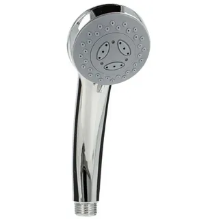 tecuro Handbrause ew-easy mit 3-Funktionen - Ø 69 mm mit Antikalkdüsen, verchromt - tecuro