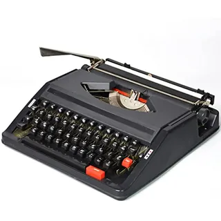 FUYAO Manuelle Retro-Schreibmaschine, kreative mechanische englische Schreibmaschine, Vintage-inspirierte funktionale Heimdekoration, freies Schreiben, ideal für Briefe, Basteln