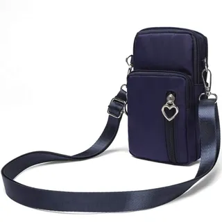 Schweißfeste Sporttasche zum Laufen, Cross-Body-Schultertasche, börse, Crossbody-Tasche, Fitnessstudio, Schlüsselhalter für iPhone Xs Max/Xr, Galaxy Note 10, Huawei P30 Pro, Blau