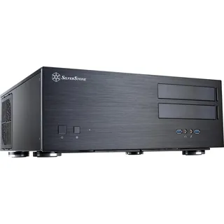 Silverstone GD08 (ATX, mATX, SSI CEB, SSI EEB), PC Gehäuse, Schwarz