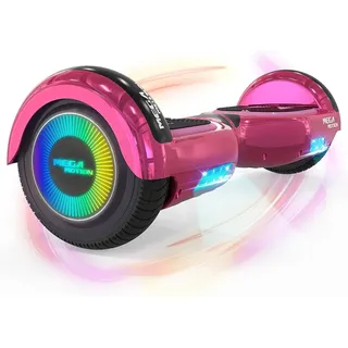 MEGA MOTION Hoverboards für Kinder, 6.5 Zoll Zweirad Selbstbalancierendes Hoverboards - rosa