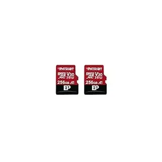 Patriot Memory 256GB A1 / V30 Speicherkarte für Android-Telefone und -Tablets, 4K-Videoaufnahme - 2er Pack