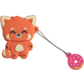 WONDEE Geschenk für Frauen, Mr Wonderful USB Stick Lustig 32 GB Design Roter Panda, Original Geburtstagsgeschenk für Frauen und Mädchen –USB Stick Süß Zum Verschenken, Gadgets für Frauen und Mädchen