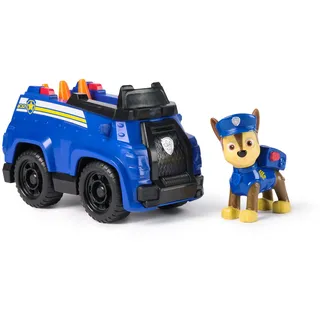 Spin Master PAW Patrol Polizei-Fahrzeug mit Chase Spielfigur (Sustainable Basic Vehicle/Basis Fahrzeug,