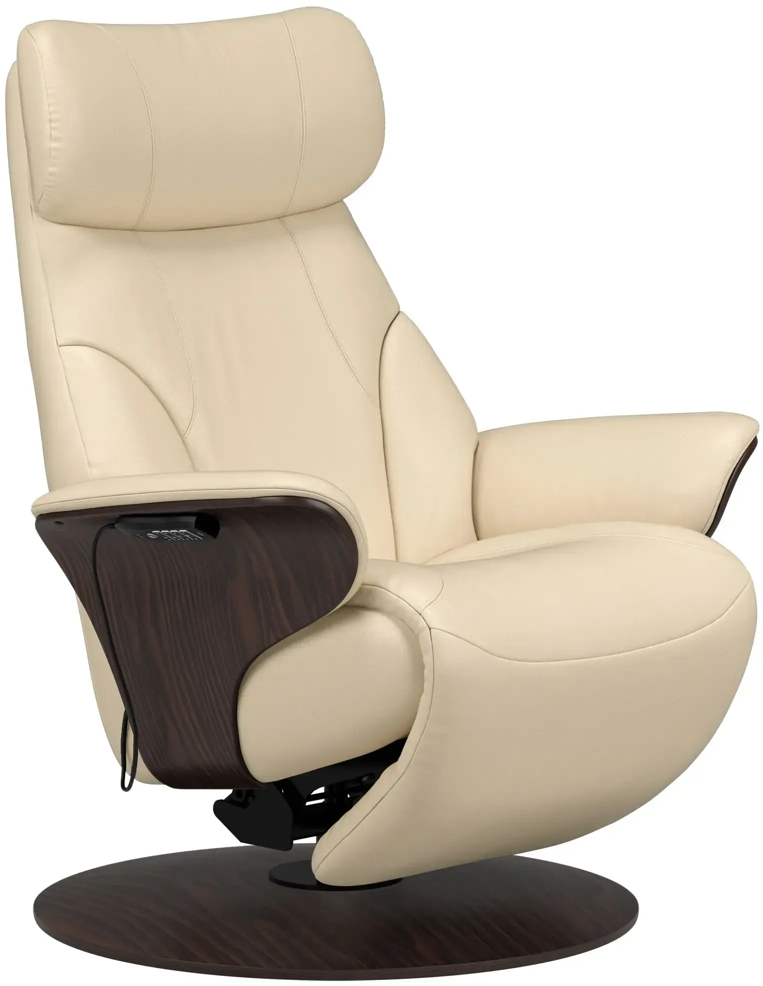 Stressless Sessel Adam Batick Cream Braun Disc