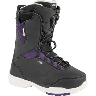 Nitro Damen Scala TLS Snowboardboot, Black-Purple, MP 27,5 // EU 42 // US 10