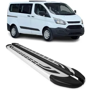 Omac Trittbretter Seitenschweller Seitenbretter für Ford Transit Custom 2012-2023 L1